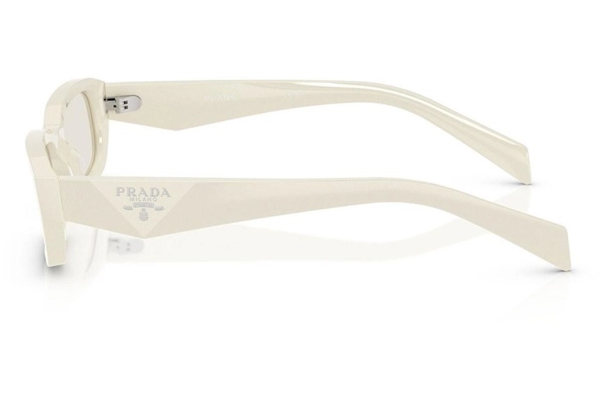 Prada PR B06S (26A40I) 53 | Unisex Beyaz Güneş Gözlüğü